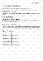 Preview for 7 page of EUROCHEF COKSLCEUCA2RD User Manual