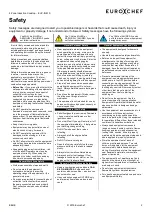 Preview for 2 page of EUROCHEF EUC-IN61S User Manual