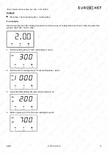 Предварительный просмотр 15 страницы EUROCHEF EUC-OE80S User Manual