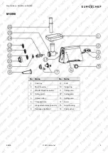 Preview for 6 page of EUROCHEF MG500 User Manual