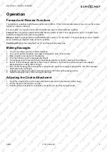 Preview for 10 page of EUROCHEF MG500 User Manual