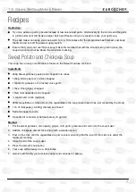 Preview for 9 page of EUROCHEF SOUP-ERC1395 User Manual