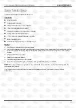 Предварительный просмотр 10 страницы EUROCHEF SOUP-ERC1395 User Manual