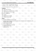 Предварительный просмотр 11 страницы EUROCHEF SOUP-ERC1395 User Manual