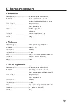 Предварительный просмотр 101 страницы Eurochron 1488891 Manual