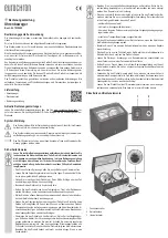 Предварительный просмотр 1 страницы Eurochron 1530469 Operating Instructions Manual