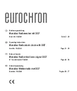 Предварительный просмотр 1 страницы Eurochron 1542348 Operating Instructions Manual