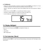 Предварительный просмотр 17 страницы Eurochron 1542348 Operating Instructions Manual