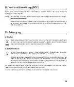 Предварительный просмотр 19 страницы Eurochron 1542348 Operating Instructions Manual