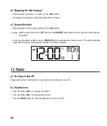 Предварительный просмотр 34 страницы Eurochron 1542348 Operating Instructions Manual