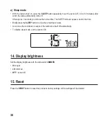 Предварительный просмотр 36 страницы Eurochron 1542348 Operating Instructions Manual