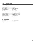 Предварительный просмотр 39 страницы Eurochron 1542348 Operating Instructions Manual