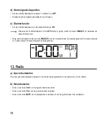 Предварительный просмотр 72 страницы Eurochron 1542348 Operating Instructions Manual