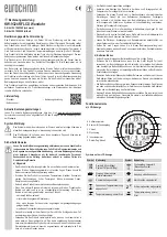 Eurochron 1542349 Operating Instructions Manual предпросмотр