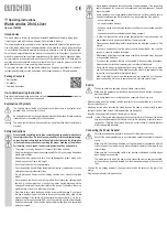 Preview for 3 page of Eurochron 1544544 Operating Instructions Manual