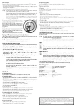 Preview for 8 page of Eurochron 1561128 Operating Instructions Manual