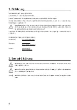 Preview for 4 page of Eurochron 1561847 Operating Instructions Manual