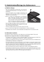 Preview for 12 page of Eurochron 1561847 Operating Instructions Manual