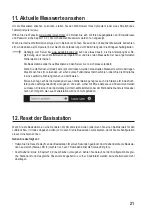 Preview for 21 page of Eurochron 1561847 Operating Instructions Manual