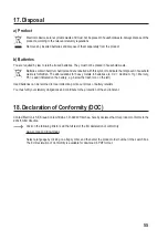 Preview for 55 page of Eurochron 1561847 Operating Instructions Manual