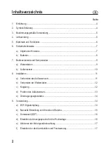 Preview for 2 page of Eurochron 2127369 Operating Instructions Manual