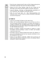 Preview for 8 page of Eurochron 2127369 Operating Instructions Manual