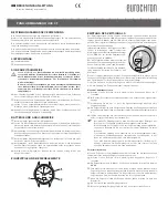 Eurochron 400 CT Operating Instructions Manual предпросмотр