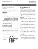 Eurochron CHRONO 902 Operating Instructions Manual предпросмотр