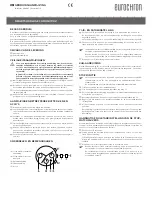 Предварительный просмотр 7 страницы Eurochron CHRONO 902 Operating Instructions Manual