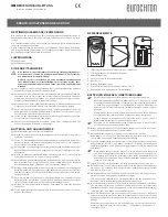 Preview for 1 page of Eurochron EAS 900 Z Operating Instructions Manual