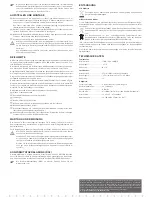 Preview for 2 page of Eurochron EAS 900 Z Operating Instructions Manual