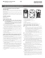 Preview for 3 page of Eurochron EAS 900 Z Operating Instructions Manual