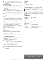 Preview for 4 page of Eurochron EAS 900 Z Operating Instructions Manual