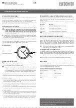 Предварительный просмотр 3 страницы Eurochron EAU 100 Operating Instructions