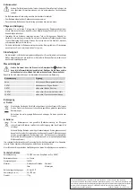 Предварительный просмотр 2 страницы Eurochron EAUT 2 Operating Instructions Manual