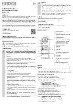 Preview for 3 page of Eurochron EC-MR330 Operating Instructions Manual