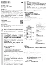 Preview for 7 page of Eurochron EC-MR330 Operating Instructions Manual