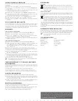 Preview for 2 page of Eurochron EDT 3000 Operating Instructions Manual