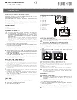 Eurochron EDT 4000 Operating Instructions Manual preview
