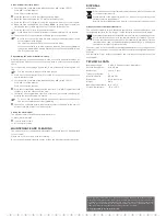 Preview for 4 page of Eurochron EDT 4000 Operating Instructions Manual