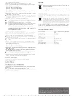 Предварительный просмотр 8 страницы Eurochron EDT 4002 Operating Instructions Manual