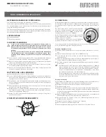 Eurochron EFAU 2400 Operating Instructions Manual preview