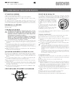 Preview for 5 page of Eurochron EFAU 2400 Operating Instructions Manual