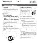 Preview for 7 page of Eurochron EFAU 2400 Operating Instructions Manual