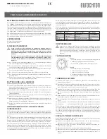 Eurochron EFAUS 103 Operating Instructions Manual предпросмотр