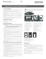 Предварительный просмотр 7 страницы Eurochron EFP 3900 Operating Instructions Manual