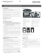 Предварительный просмотр 10 страницы Eurochron EFP 3900 Operating Instructions Manual