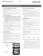 Предварительный просмотр 1 страницы Eurochron EFW 200 T Operating Instructions Manual