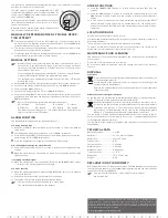 Preview for 4 page of Eurochron EFW 2000 Operating Instructions Manual