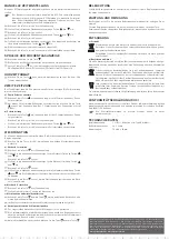 Preview for 2 page of Eurochron EFW 30 i Operating Instructions Manual